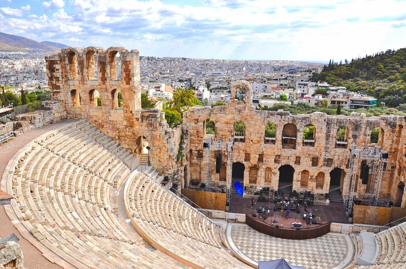 The Acropolis in Athens